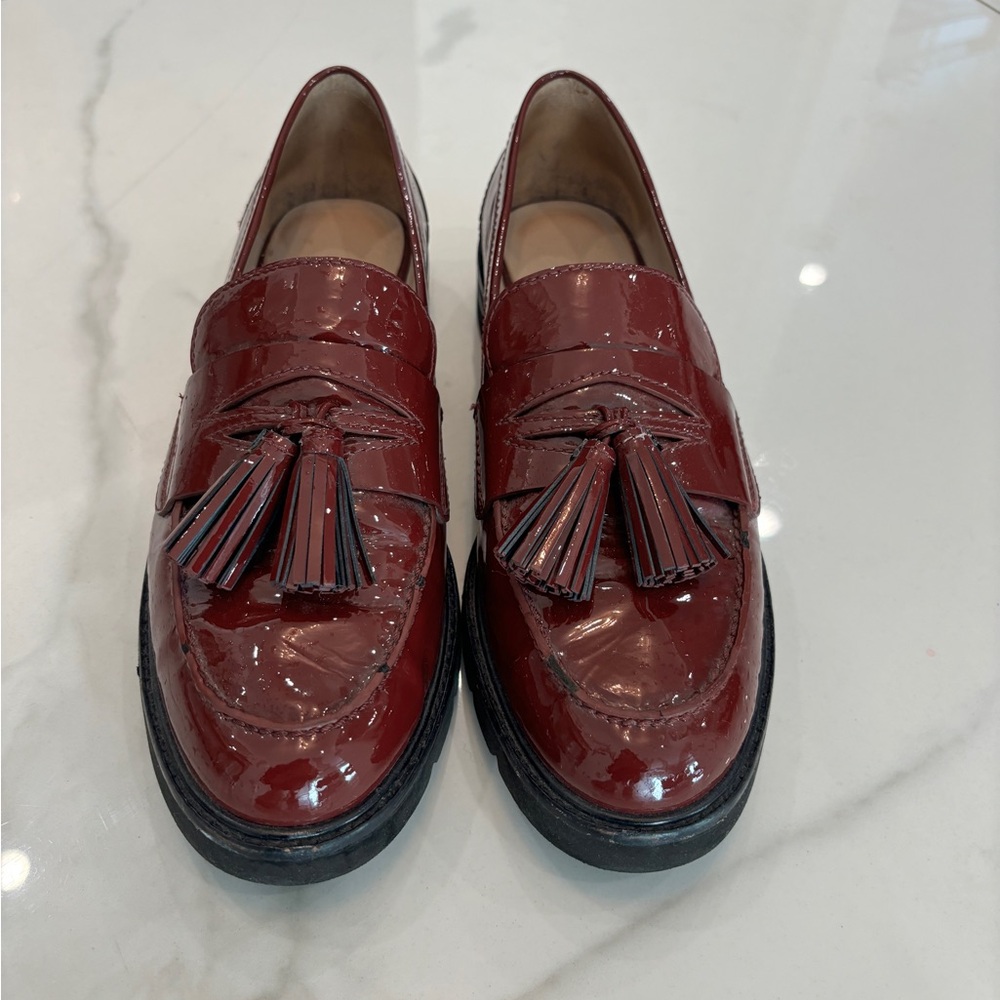 Stuart Weitzman 9.5 leather loafers